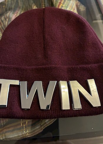 Bordo Kadın Triko Bere - Görsel 2