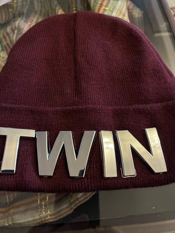 Bordo Kadın Triko Bere - Görsel 2