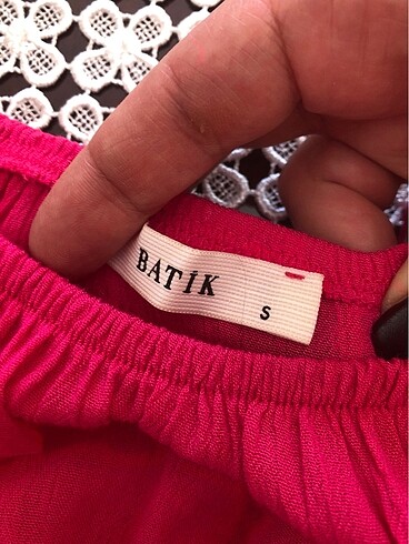 s Beden Batik şile bezi bluz