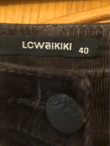 LC Waikiki LCW kadife etek