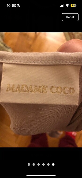 m Beden Madam coco gecelik