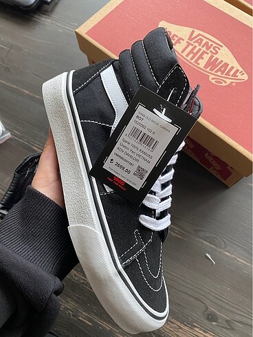 39 Beden siyah Renk Vans Sk-8 Hi Black