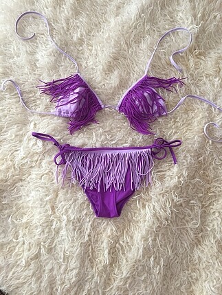 Fırfırlı bikini takım