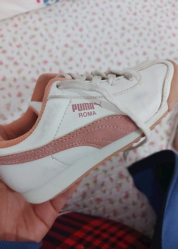 28 Beden beyaz Renk Beyaz Pembe Bağcıklı Kız Spor Ayakkabı