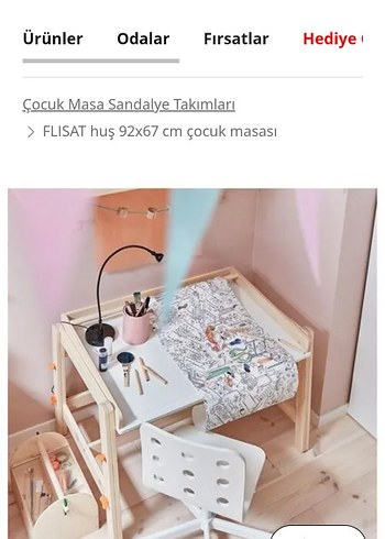 İkea boyu ayarlanabilen çizim ve çalışma masası - Görsel 7