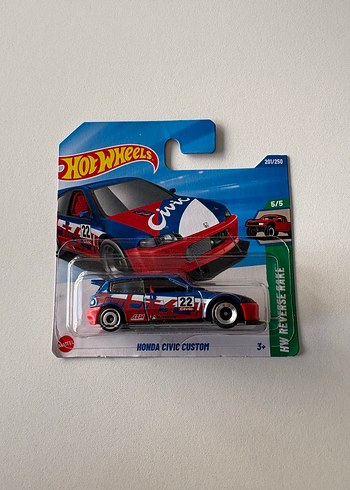 Hot Wheels Kırmızı Honda Civic Oyuncak Araba
