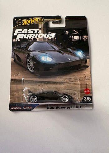 Hot Wheels Koenigsegg CCXR Siyah Oyuncak Araba
