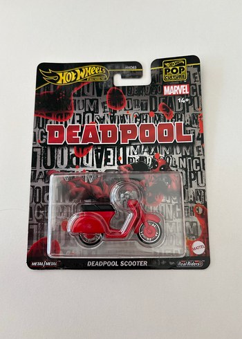 Kırmızı Deadpool Scooter Oyuncak Araba