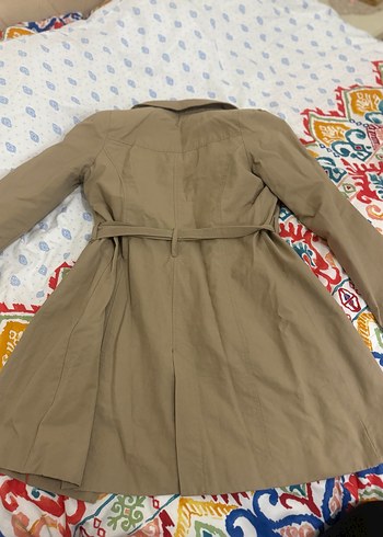 LTB Bej Kemerli Midi Trençkot - Görsel 5