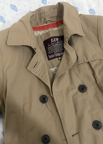 LTB Bej Kemerli Midi Trençkot - Görsel 2