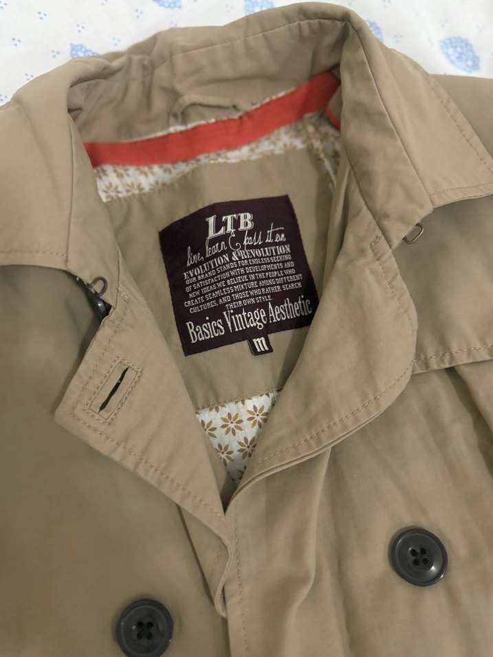 LTB Bej Kemerli Midi Trençkot - Görsel 3
