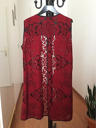42 Beden kırmızı Renk Seçil Kırmızı Triko Yelek