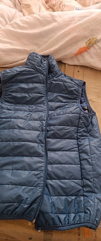 Indigo renk yelek