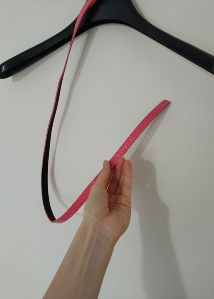 Pembe kız çocuk kemer - Görsel 4