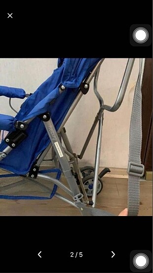 9- 18 kg Beden mavi Renk Baston bebek arabası
