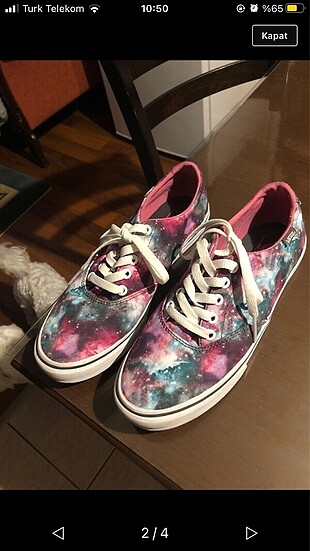 Orjinal,hiç giyilmemiş vans