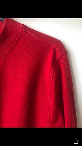 m Beden kırmızı Renk H&M sweatshirt