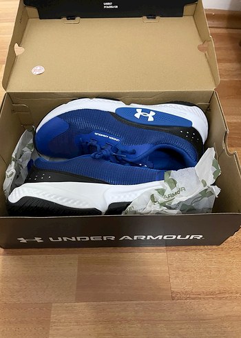 Lacivert Under Armour Erkek Koşu Ayakkabısı - Görsel 6