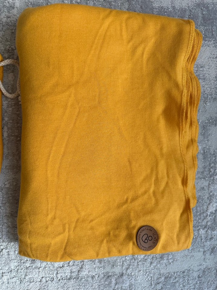 Hardal Sarı Bebek Taşıma Slingi - Görsel 2