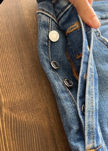 Kadın Mavi Regular Fit Denim Jean - Görsel 3