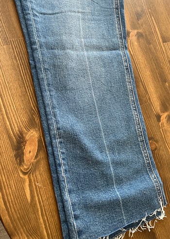 Kadın Mavi Regular Fit Denim Jean - Görsel 6