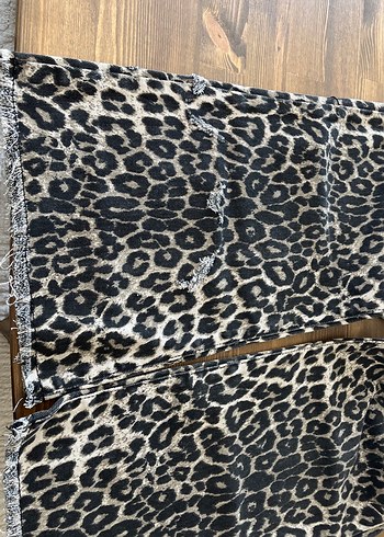 leopar kot pantolon - Görsel 4