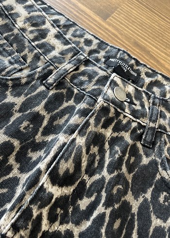 leopar kot pantolon - Görsel 2