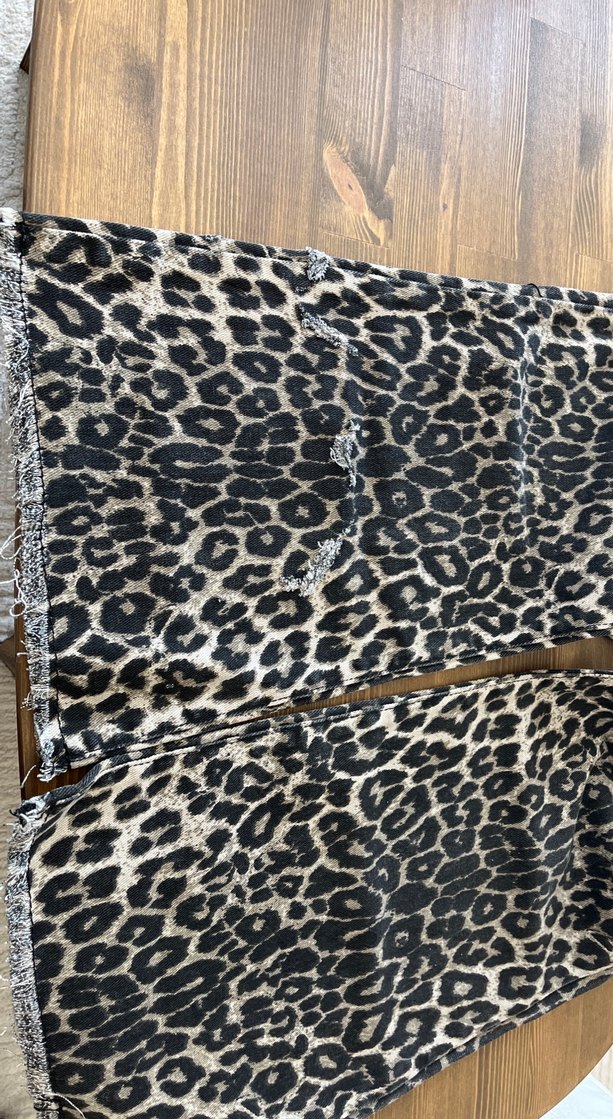 leopar kot pantolon - Görsel 4