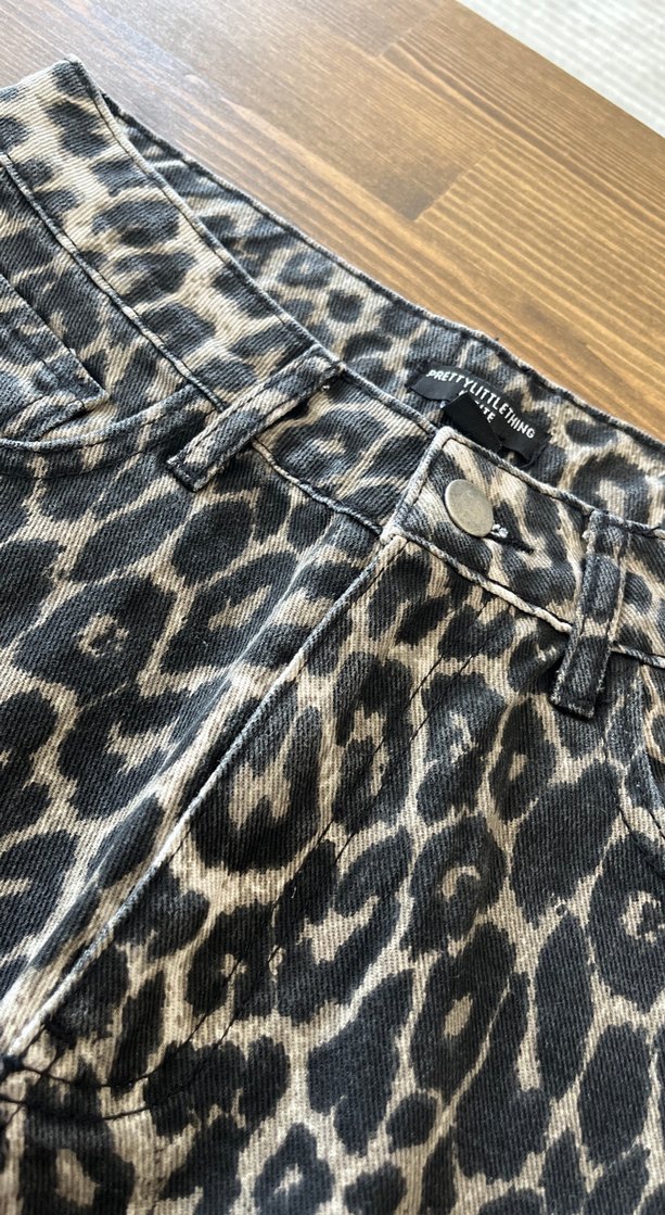 leopar kot pantolon - Görsel 2