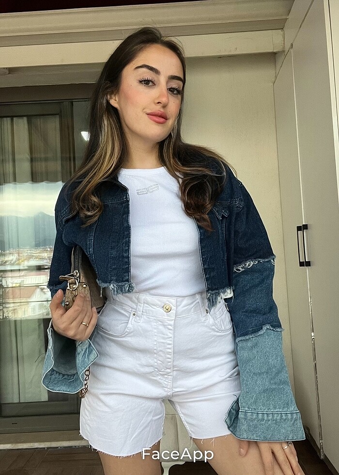 Denim ceket - Görsel 2