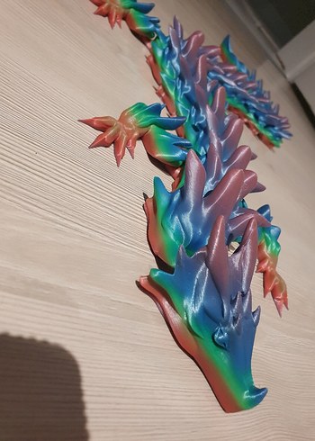  Renkli Çoklu Aksiyon Figürü 3D baskı
