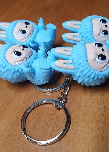 Renkli Karışık Figürlü Anahtarlık Seti - Görsel 2