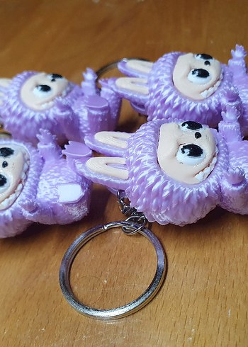 Renkli Hayvan Figürlü Anahtarlık Seti - Görsel 2