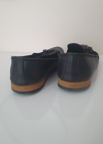 Erkek Klasik Siyah Tokalı Loafer - Görsel 4