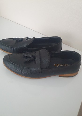 Erkek Klasik Siyah Tokalı Loafer - Görsel 3