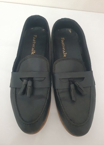 Erkek Klasik Siyah Tokalı Loafer - Görsel 5