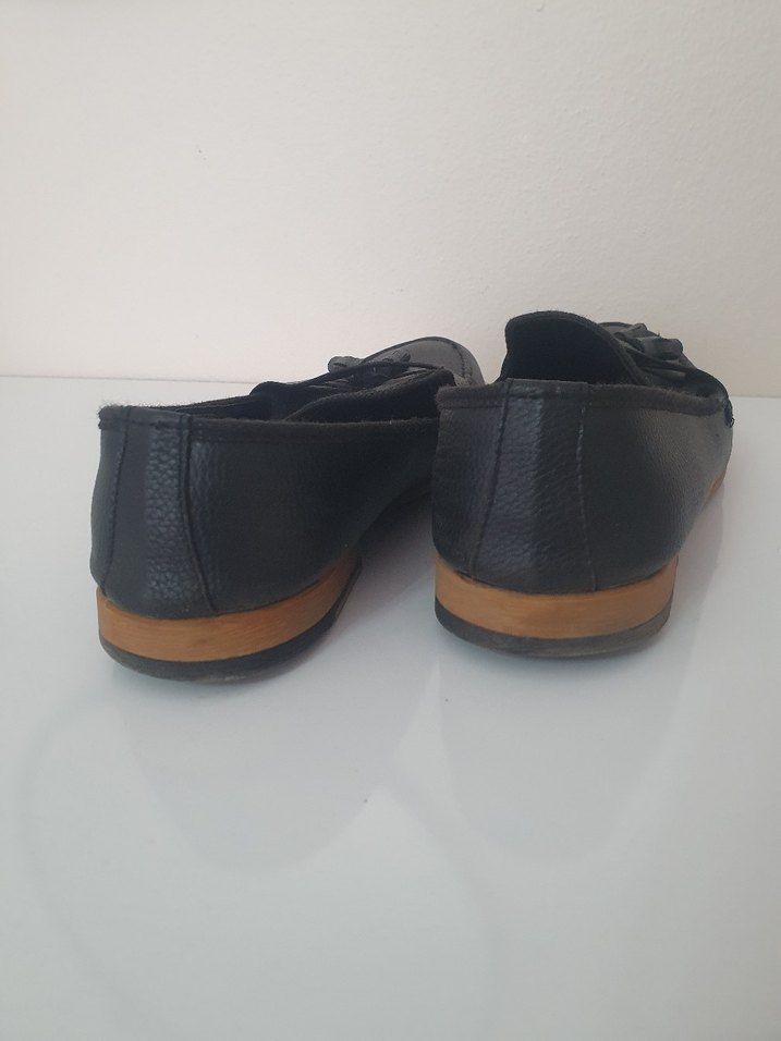 Erkek Klasik Siyah Tokalı Loafer - Görsel 4