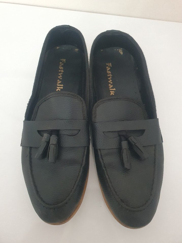 Erkek Klasik Siyah Tokalı Loafer - Görsel 5