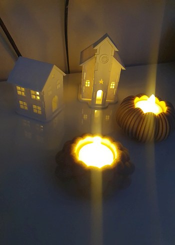 Bej Renkli Örgü Görünümlü Mumluk istenilen renkyapılırteklifiyat - Görsel 5