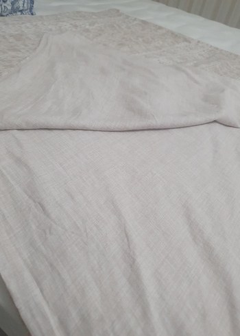 Bej nevresim takımı sadece 2 yastık kılıfı yorgun astarı vardır - Görsel 3