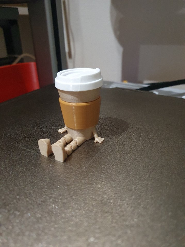 Bej Renkli Oturan Figürin - Görsel 5