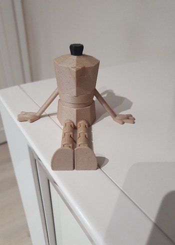 Bej Renkli Moka Pot Kahve Makinesi aksesuar - Görsel 2