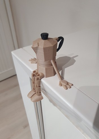 Bej Renkli Moka Pot Kahve Makinesi aksesuar - Görsel 4