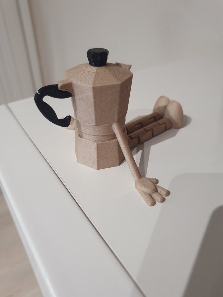 Bej Renkli Moka Pot Kahve Makinesi aksesuar - Görsel 3