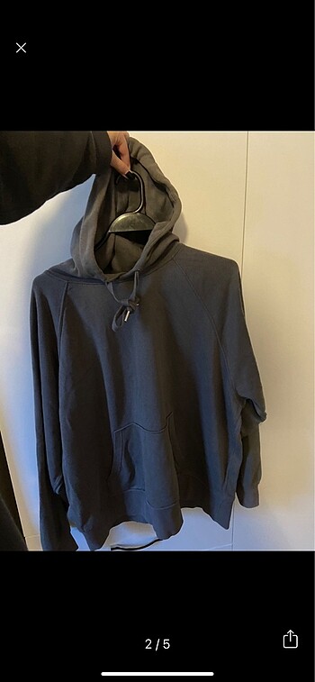 H&M h&m gri sweatshirt