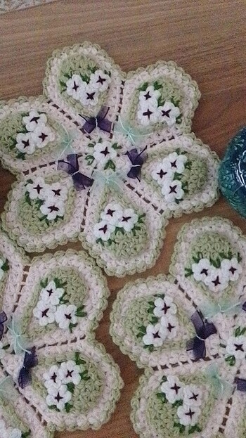 Çiçek sepeti banyo lifi  - Görsel 2