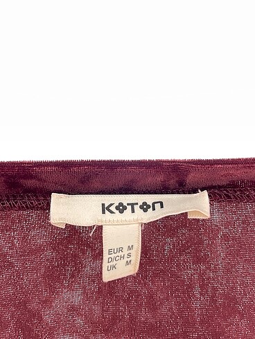 m Beden bordo Renk Koton Kısa Elbise %70 İndirimli.
