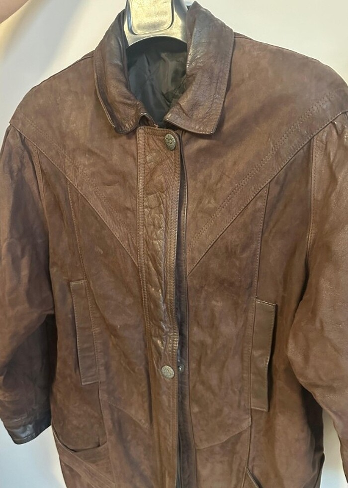 Hakiki Deri Ceket - Görsel 4
