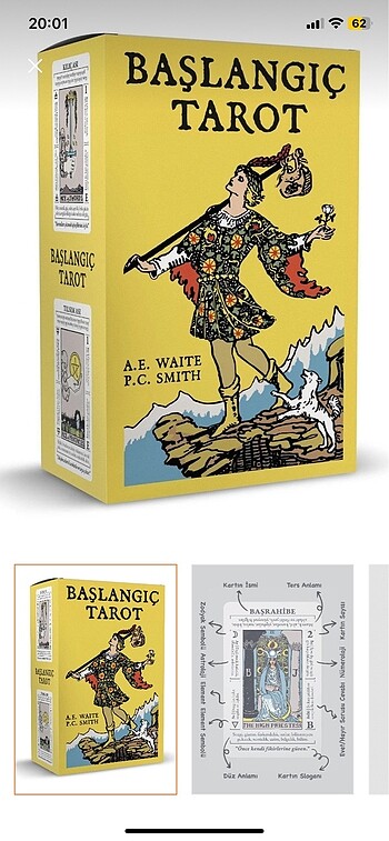Başlangıç tarot kart destesi