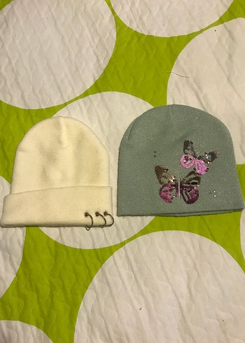 Kadın Beyaz Triko Bonnet